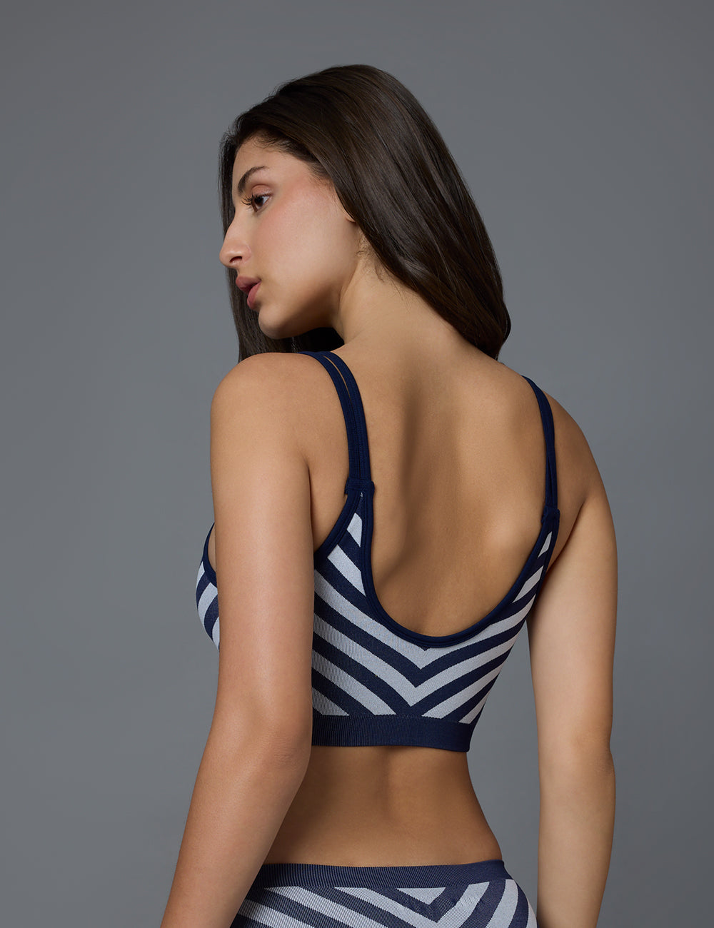 Chevron Ribbed Bralette