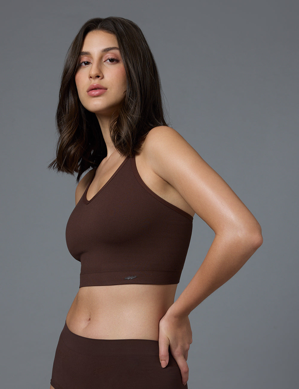 FlexRib V Longline Bra