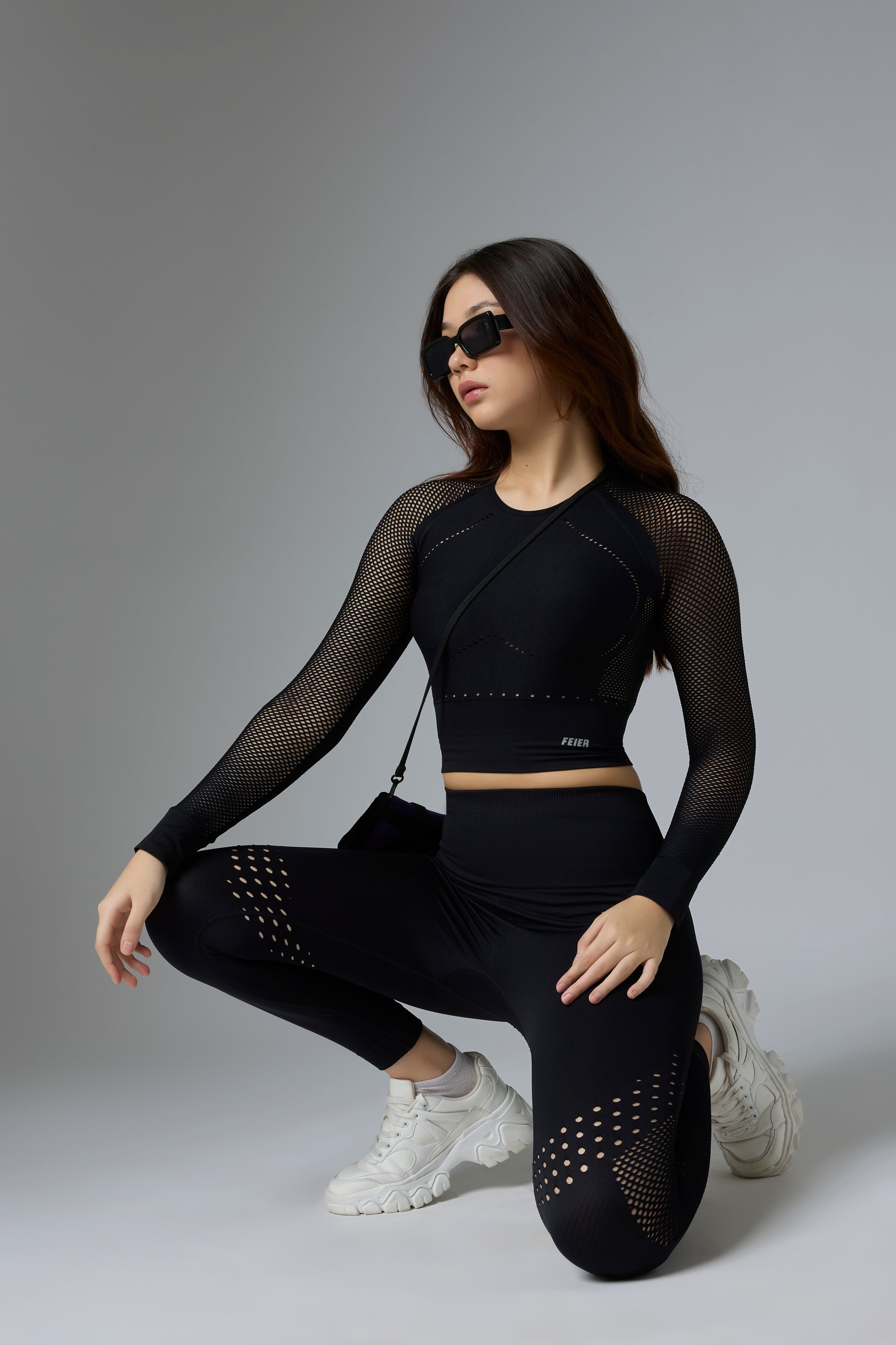 Airwave Long Sleeve Crop