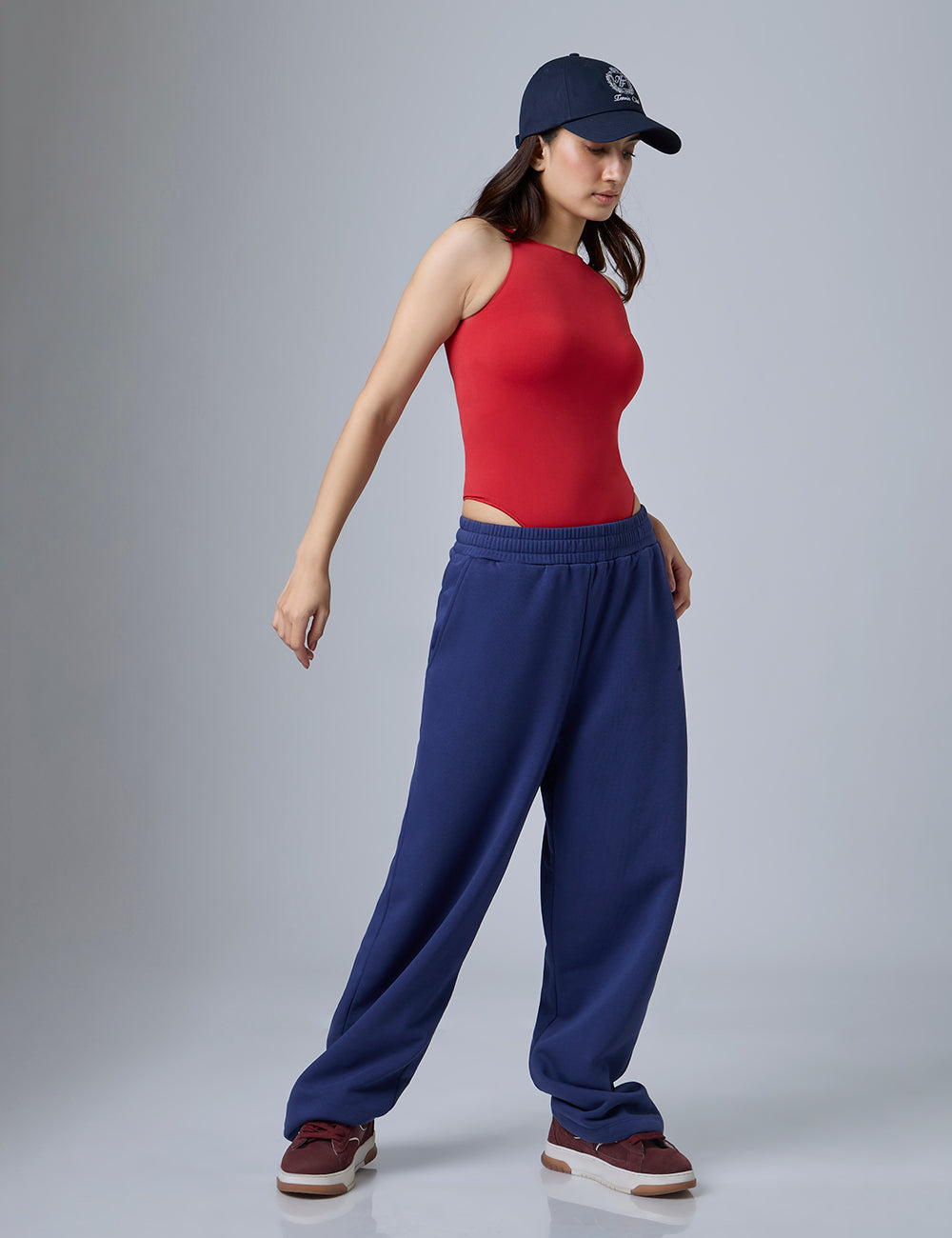 High Neck Cutaway Bodysuit