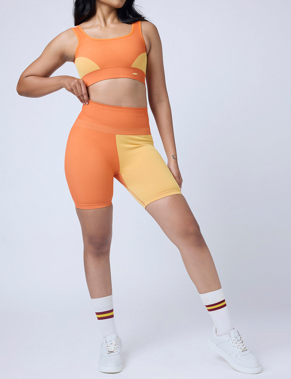 Tango Colourblock Bike Shorts