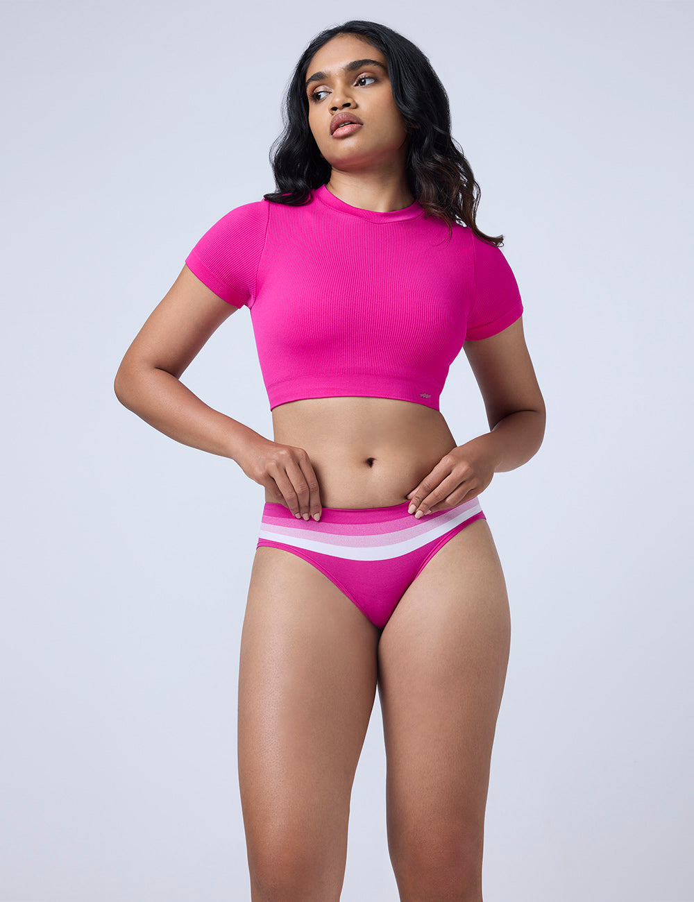 FlexRib Double Cropped Tee