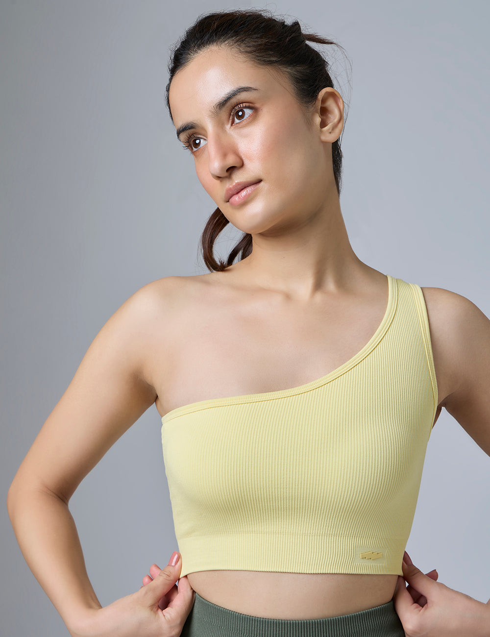FlexRib One-Shoulder Bra