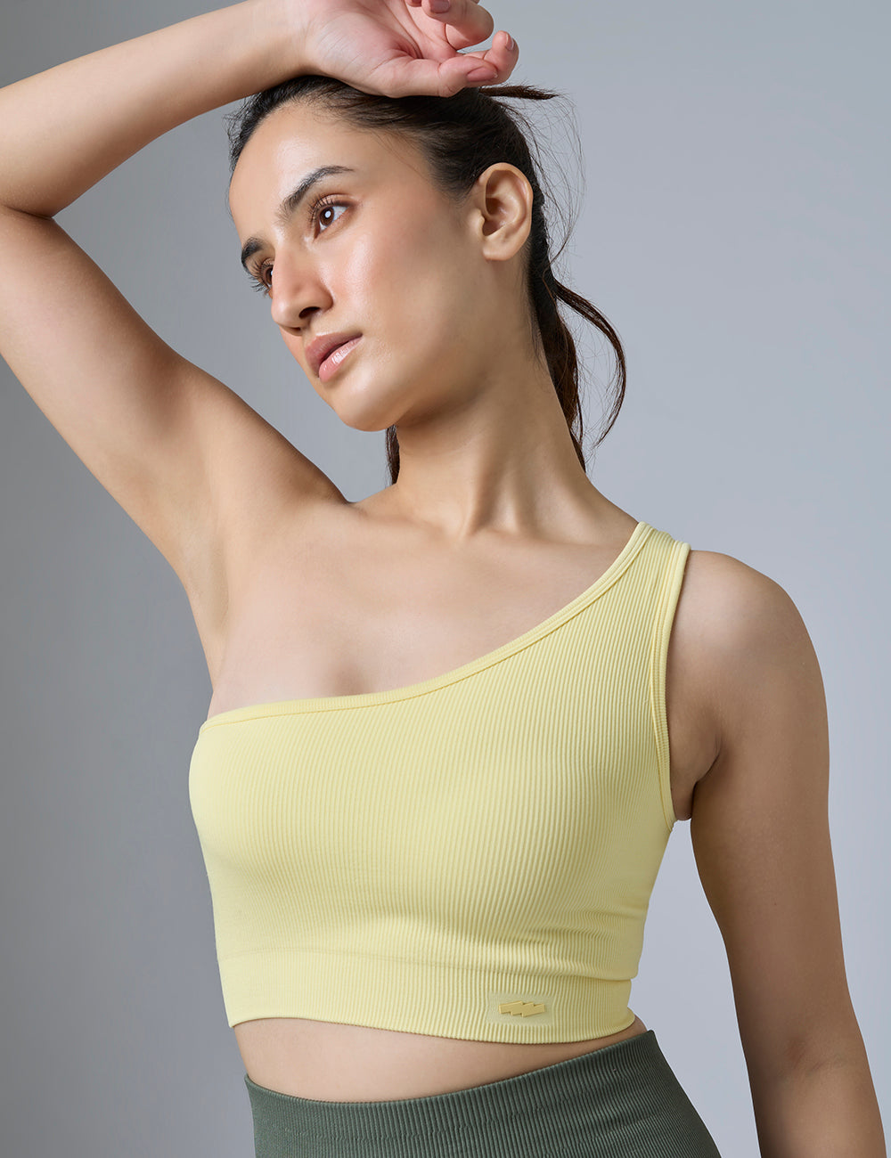 FlexRib One-Shoulder Bra