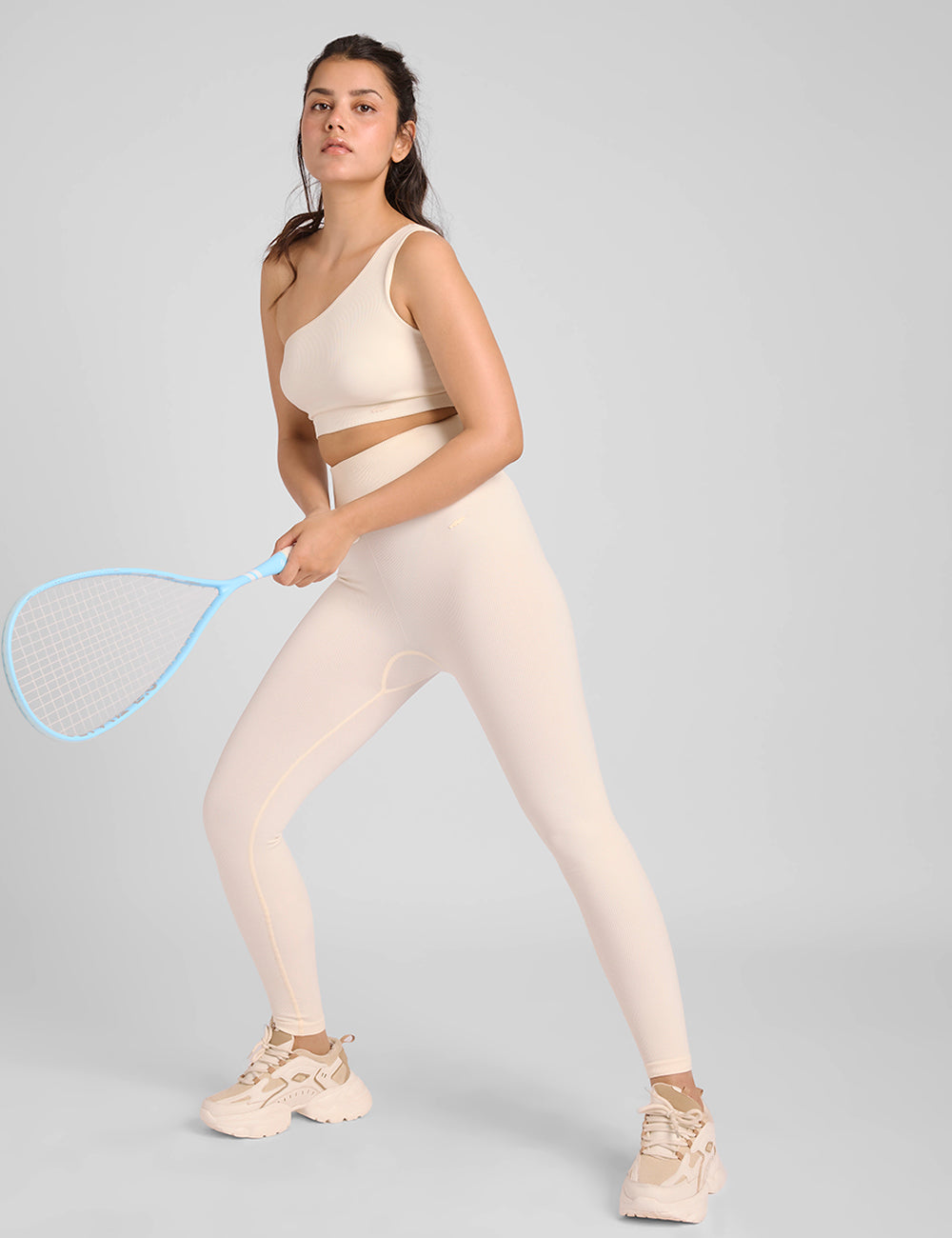 FlexRib One-Shoulder Bra