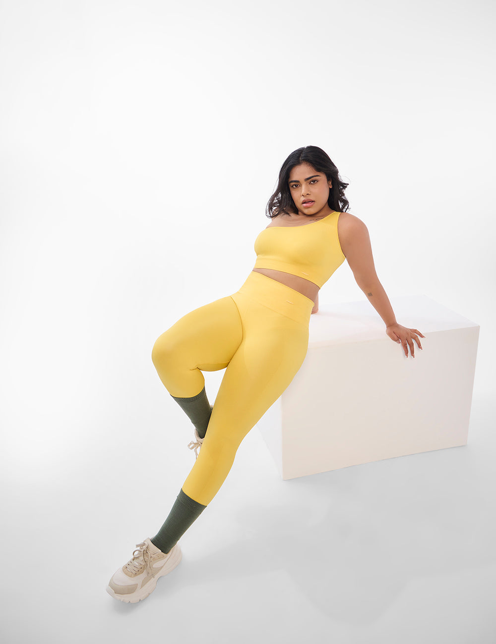 FlexRib One-Shoulder Bra